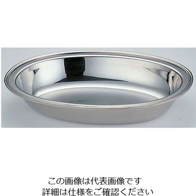 遠藤商事 UK18ー8バロン小判チェーフィング用 ウォーターパン 24インチ 62-6660-22 1個（直送品）