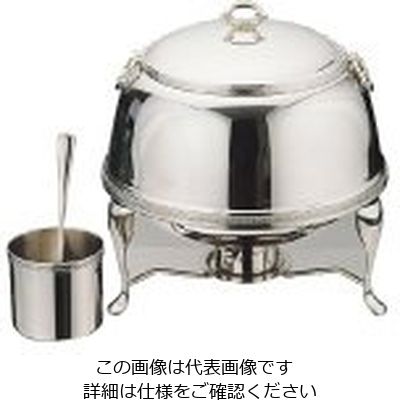 和田助製作所 SW18ー8スープウォーマーセット 小 (レードルスタンド付) 62-6664-09 1セット（直送品）