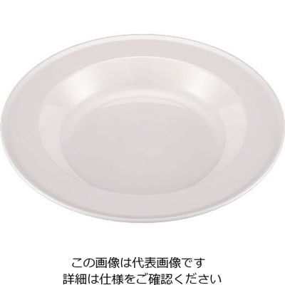 台和 メラミン 丸型フードパン 13インチ TKOー136W 62-6664-54 1個（直送品）