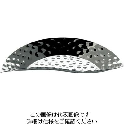 遠藤商事 KINGO 槌目柳型プレート 62-6679-93 1個（直送品）