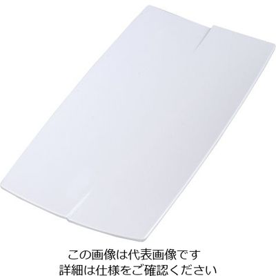 カーライルフードサービスプロダクツ カーライル レイヴ レクタングルプレート M ホワイト 33322 62-6667-98 1個（直送品）