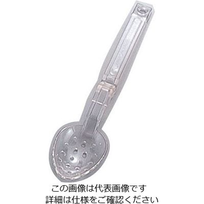 遠藤商事 セントローマン 穴明サービススプーン 01569 クリアー 62-6669-52 1本（直送品）
