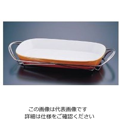 遠藤商事 SAシャトレ 角グラタンセット 10-1011-33B 1セット 62-6670-04（直送品）