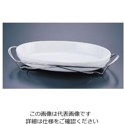 遠藤商事 SAシャトレ 小判グラタンセット 11-3011-44W 1セット 62-6670-11（直送品）