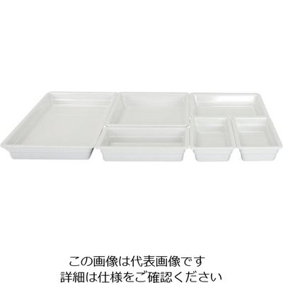 イーファイ メラミン ガストロノームディッシュ 1/2 MEDP-12100A 1個 62-6673-07（直送品）