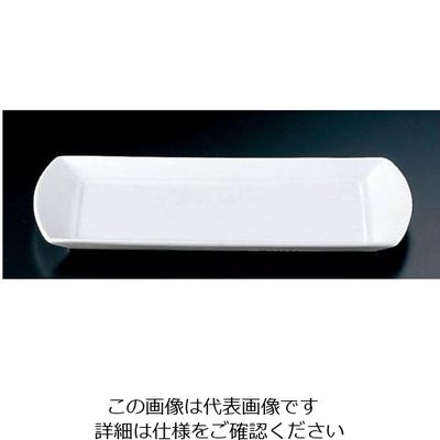 ミヤザキ食器 グランデビアンカ スクエアケーキプレート GB1226 (L) 62-6673-83 1枚（直送品）