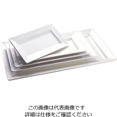 イーファイ メラミン ディド長角皿 28in MEDP-100128 1枚 62-6674-37（直送品）