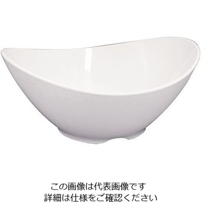 台和 メラミン アーチボール 白 30cm 62-6674-55 1個（直送品）
