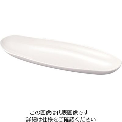 若泉漆器 メラミン 小判長手盛鉢 小 32cm 62-6675-17 1個（直送品）