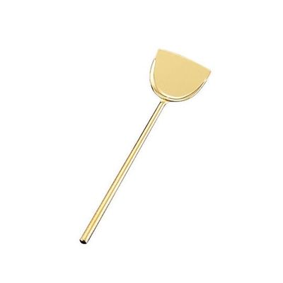 遠藤商事 TKG18ー8プチ中華ヘラ(金メッキ付) 62-6676-73 1本（直送品）