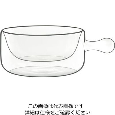 Bormioli Luigi ダブルウォールフード&デザイン(2ヶ入) テガミーノ 11639/01 1ケース(2個) 62-6677-39（直送品）