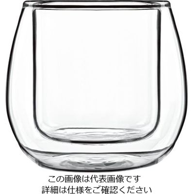 Bormioli Luigi ダブルウォールフード&デザイン(2ヶ入) アメティスタ 10007/01 1ケース(2個)（直送品）