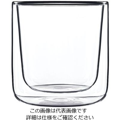 Bormioli Luigi ダブルウォールフード&デザイン(2ヶ入) シリンドリカル 10017/01 1ケース(2個)（直送品）