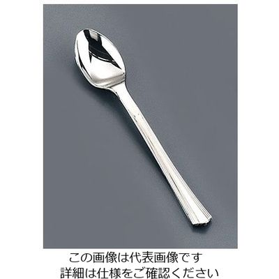 遠藤商事 プラシルバー プチスプーン (40本入) B-S-002 1ケース(40本) 62-6679-38（直送品）