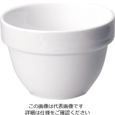 ミヤザキ食器 ピッコロビアンカ スタックカップ 3 1/2インチ 62-6678-47 1個（直送品）