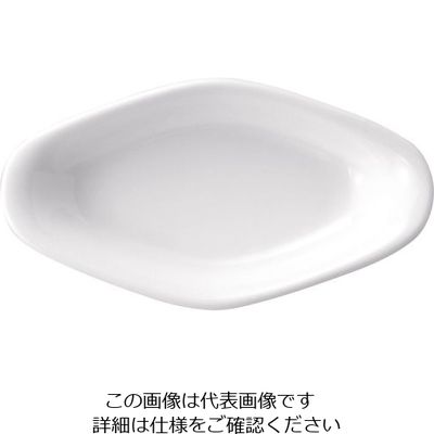 ミヤザキ食器 ピッコロビアンカ ダイアモンドディッシュ (M)6 3/4インチ 62-6678-51 1個（直送品）