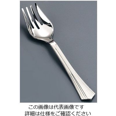 ティー・ティー・シー プラシルバー サラダサービスフォーク (10本入) B-L-002 1ケース(10本) 62-6679-40（直送品）