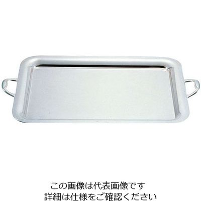 三宝産業 UK18ー8プレーンタイプ角盆 30インチ(手付) 62-6683-17 1枚（直送品）