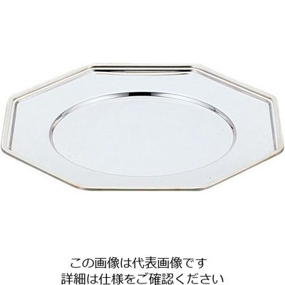 三宝産業 UK18ー8八角ショープレート B渕 62-6685-18 1枚（直送品）