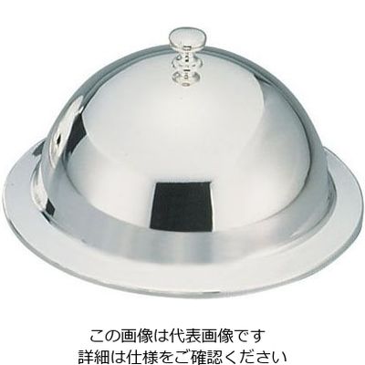 遠藤商事 洋白3.8μ ドームカバー ツバ付 28cm 62-6694-69 1個（直送品）