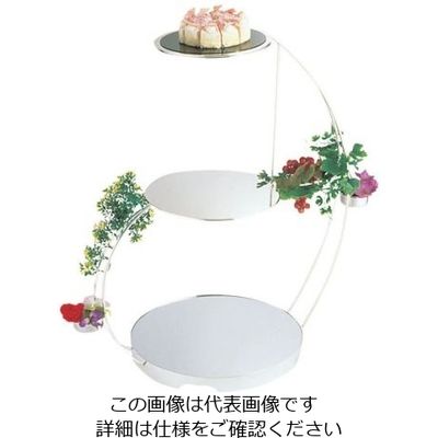 三宝産業 UK18ー83段ウェディングケーキスタンド 62-6695-72 1個（直送品）