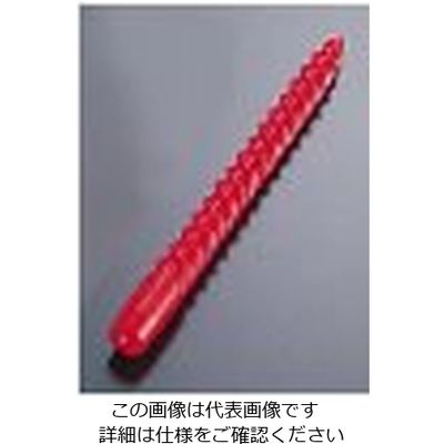 遠藤商事 スパイラルキャンドル 12インチ レッド (1打入) 62-6697-16 1ダース(12本)（直送品）