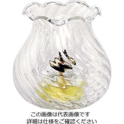 ムラエ商事 レインボーカラー オイルランプ 花口ランプ 小 OLC-50 1個 62-6697-84（直送品）