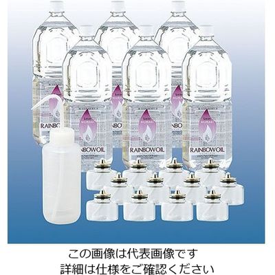 ムラエ商事 レインボーカラー オイルランプ ミニタンクセット MGT-8 1個 62-6697-92（直送品）