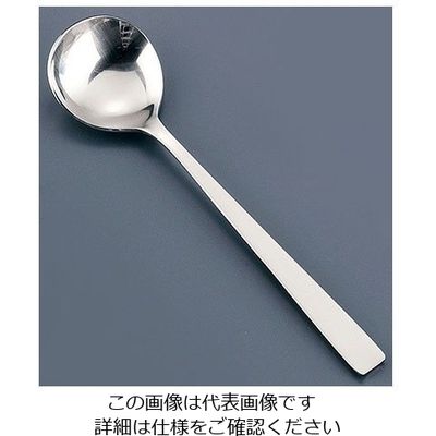 遠藤商事 18ー8 SUNAO(スナオ) スープスプーン 62-6719-46 1本（直送品）