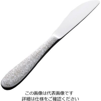 トーダイ (18ー8)ボーノ ヨーロピアン A 白 デザートナイフ 62-6720-55 1本（直送品）