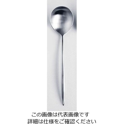 サクライ 18ー10シャラクモノ Kシリーズ スープスプーン 62-6720-76 1本（直送品）