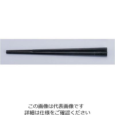 曙産業 ぐる麺箸 黒 PMー084 19cm 62-6727-61 1膳（直送品）