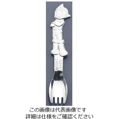 片力商事 18ー10マイティアトム 無地 アトム ベビーフォーク 62-6723-75 1本（直送品）