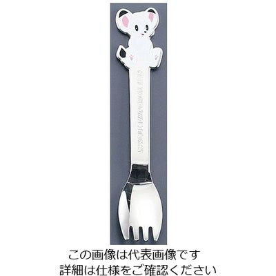 片力商事 18ー10 ジャングル大帝 カラー レオ ベビーフォーク 62-6723-77 1本（直送品）