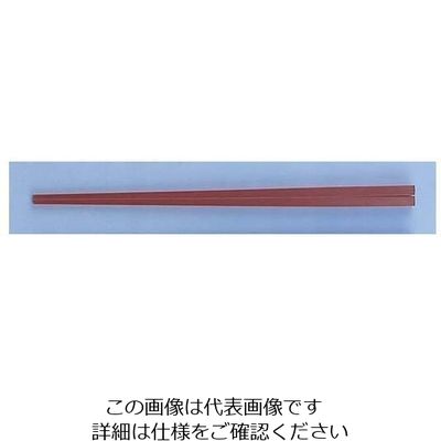 台和 ニューエコレン中華箸 ノーマル 23cm レッド(50膳入) 62-6725-64 1ケース(50膳)（直送品）