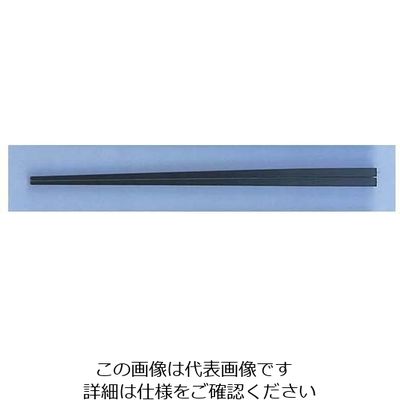台和 ニューエコレン中華箸 ノーマル 25cm ブラック(50膳入) 62-6725-70 1ケース(50膳)（直送品）