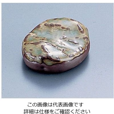アズワン 灰釉石焼 箸置 Yー304 62-6728-85 1個（直送品）