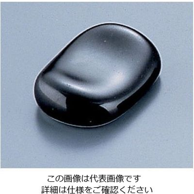 アズワン 黒小判形 箸置 Yー306 62-6728-87 1個（直送品）