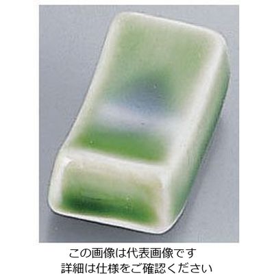 遠藤商事 M9ー2 織部箸置 62-6729-25 1個（直送品）