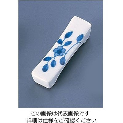 遠藤商事 AZ9ー52 イングレ花長箸置 62-6729-28 1個（直送品）