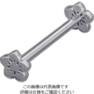 三宝産業 UK 18ー8ナイフフォークレスト ツツジ 62-6729-42 1個（直送品）