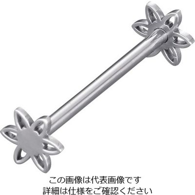 三宝産業 UK 18ー8ナイフフォーク&箸レスト ユリ 62-6729-47 1個（直送品）