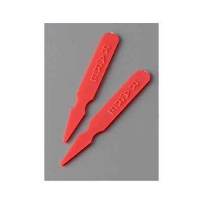 アズワン ステーキマーカー(1000本入) レア(レッド) 62-6731-96 1ケース(1000本)（直送品）