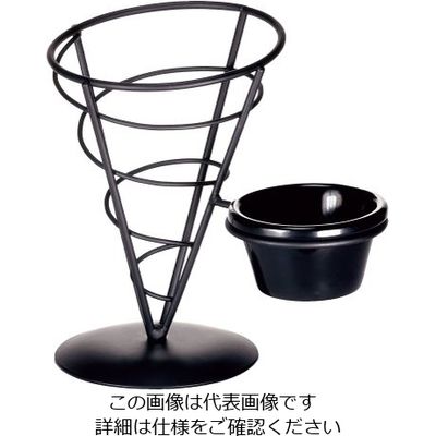 TABLECRAFT ワイヤー アペタイザーコーン 7インチ ラメキン付 ACR57 1個 62-6734-40（直送品）
