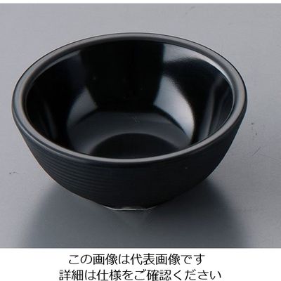 TABLECRAFT メラミン リブ ラメキン ブラック 4オンス RAM4RBK 1個 62-6734-57（直送品）