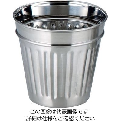American Metalcraft AM ステンレス ミニトラッシュカン 本体 OSCAR 1個 62-6735-76（直送品）