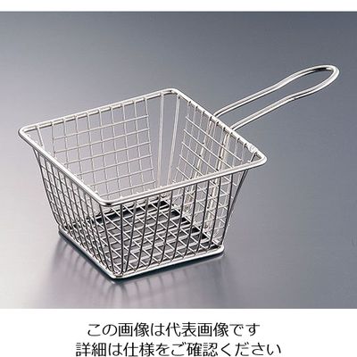 American Metalcraft AM ステンレス ミニフライバスケット 長方形 大 MFRYBSKT 1個 62-6735-81（直送品）