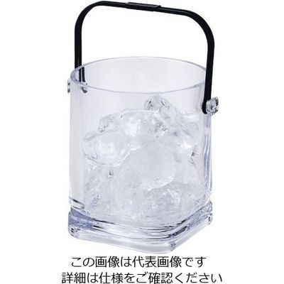 三宝産業 UK アクリルアイスペール 丸角 62-6740-74 1個（直送品）