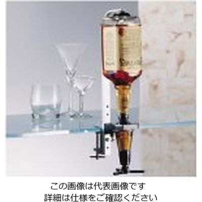 遠藤商事 ビューモント ウィスキーメジャースタンド 1本立 1oz 黒 62-6744-47 1個（直送品）