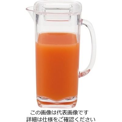 三宝産業 UK ウォーターピッチャー スクエア 1.7L 62-6748-11 1個（直送品）